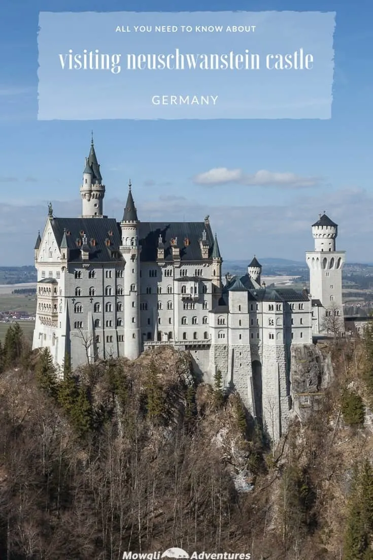 Visiting Neuschwanstein Castle tips, guide and facts - The most important tips, facts and guide you need before you visit Neuschwanstein Castle in Germany. Read the full article here: //mowgli-adventures.com/visiting-neuschwanstein-castle/