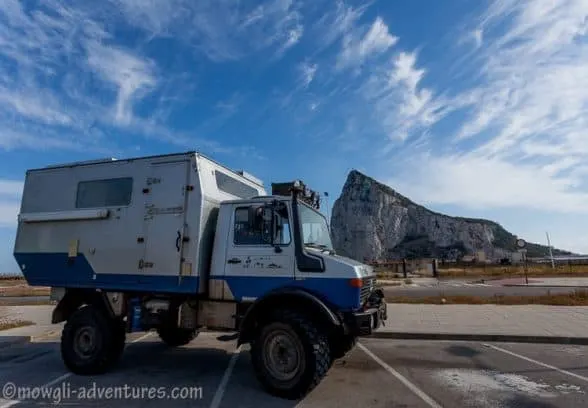 reasons to visit the rock of Gibraltar as an overlander