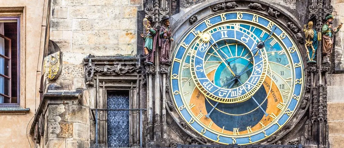 Prague's medieval Astronomical Clock is more than 6oo years old! The legend of the Astronomical Clock in Prague only adds to its charm!