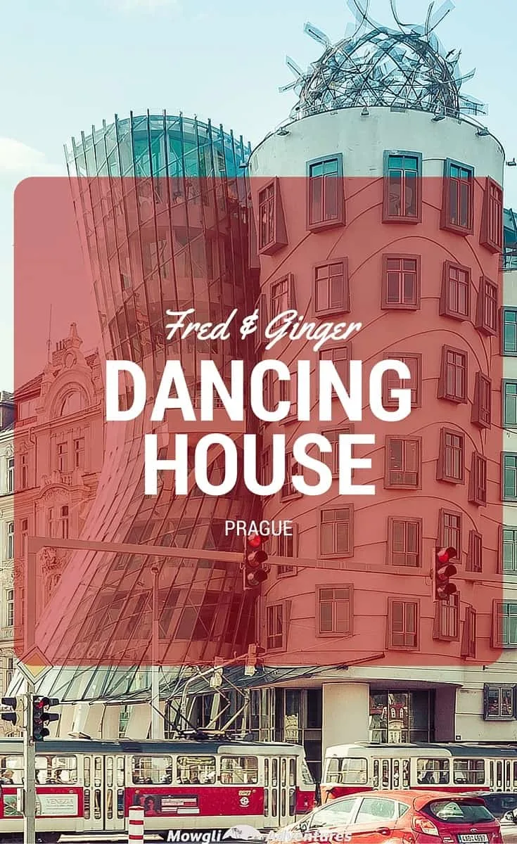 Meet the Fred and Ginger Dancing House of Prague! Just look at it! Doesn’t it look like a man holding a woman in a dancing embrace?