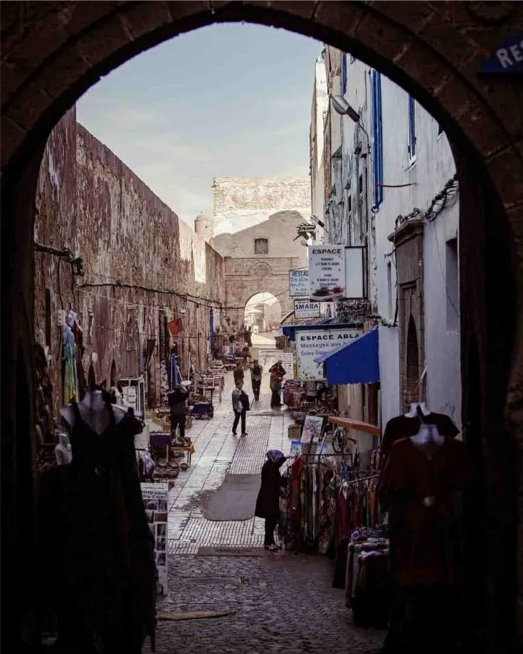 Wander The Narrow Alleys In The Old Medina In Essaouira