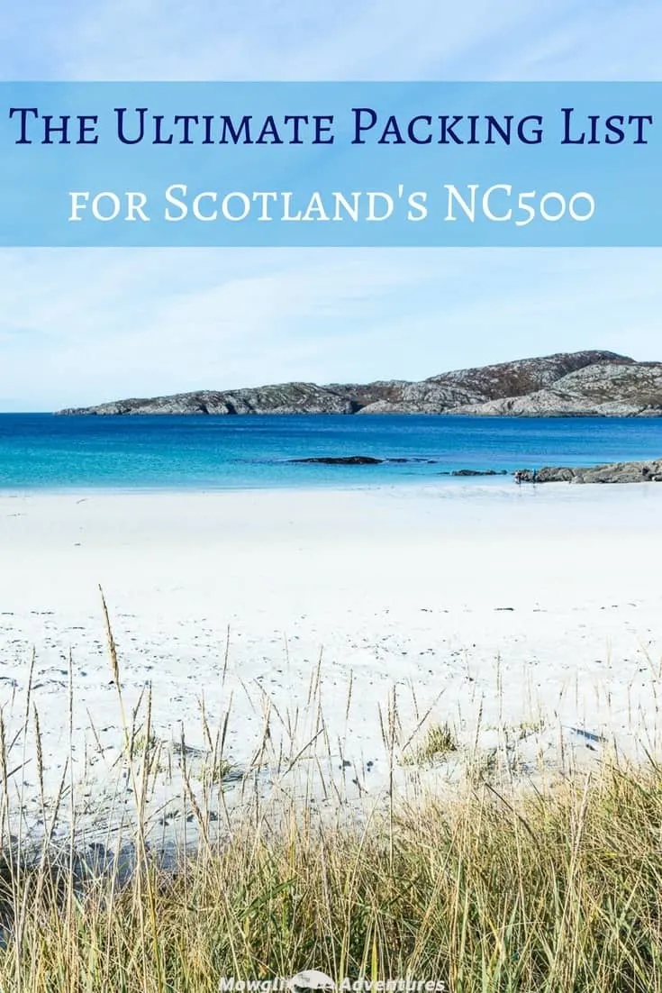 Whatever the time of year you plan on driving the NC500, our North Coast 500 packing list for your camper van has you covered. #NC500 #NorthCoast500 Read the full article here: http//mowgli-adventures.com/north-coast-500-packing-list-camper-van/