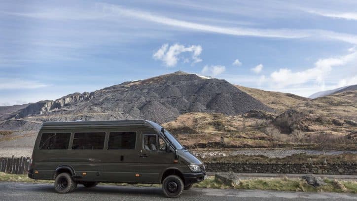 Mowgli Adventures 4x4 sprinter van conversion tour - Baloo the 4x4 Mercedes Sprinter camper van