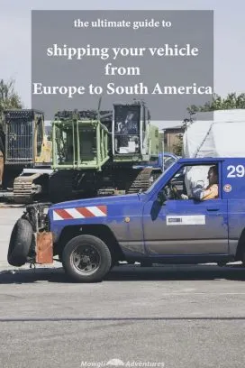 How to ship a vehicle from Europe to South America
