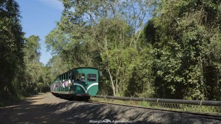 Visiting Iguazu Falls guide - Jungle Train