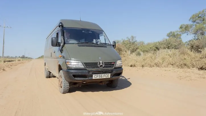 Baloo -Chaco Highway in Paraguay