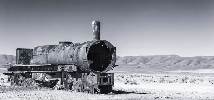 Uyuni train cemetery lies at 3700 metres above sea level just outside of Uyuni. Don't miss it if you're planning to visit the salt flats.