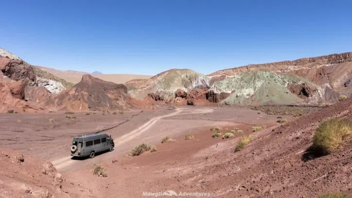 things to do in San Pedro de Atacama - Domeyko Mountains Rainbow Valley
