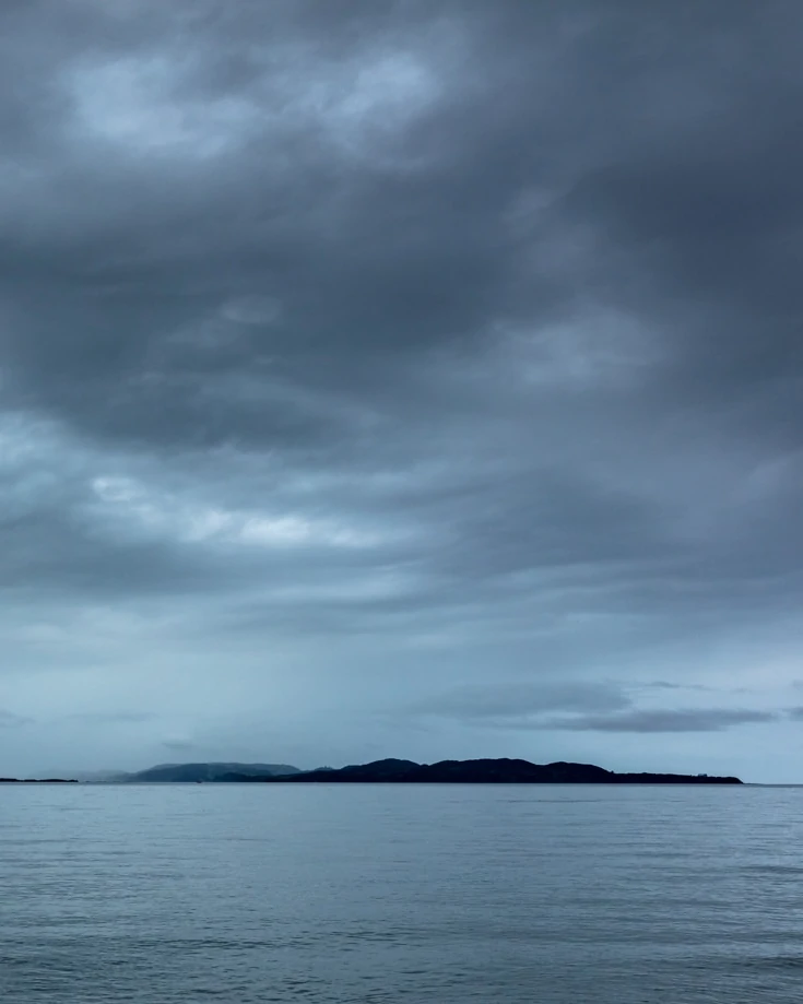 Moody clouds over the Chiloe Archipelago