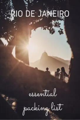 There is so much to do in Rio de Janeiro and you need to be prepared! If you are planning a trip, make sure to take a look at our packing list so you don't forget those essential items! #brazil #riodejaneiro #packinglist #southamerica #travel