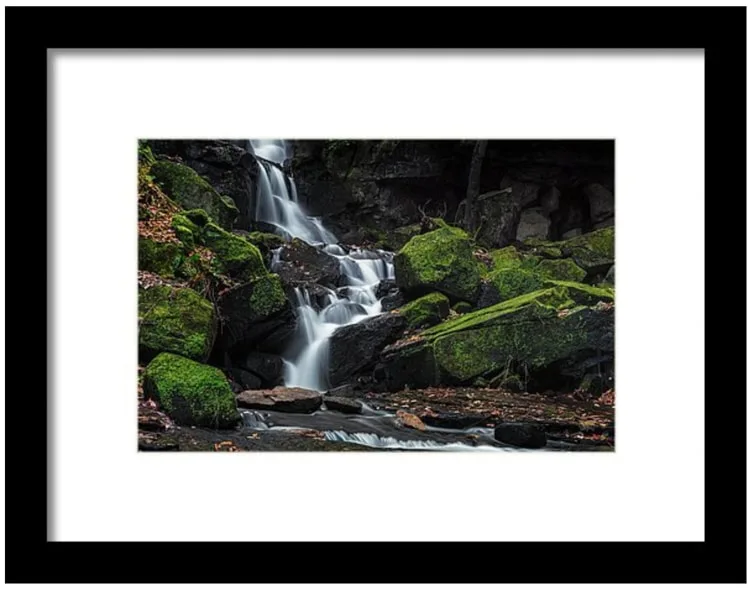 framed photo of lumsdale falls for sale