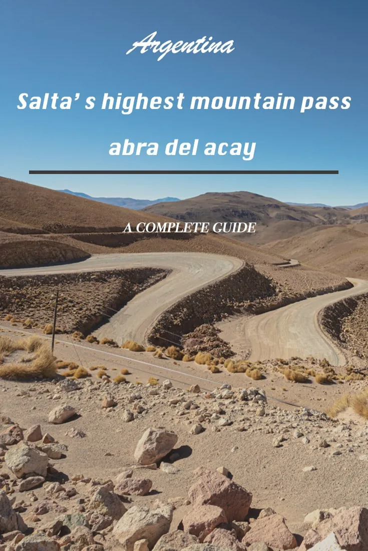 A guide to driving over Abra del Acay