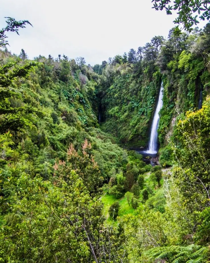 Cascadas de Tocoihue on Chiloé