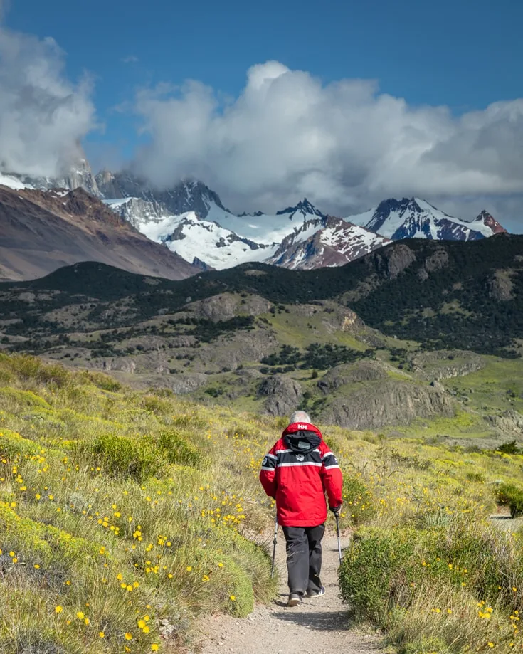 An easy hike on one of the many day tours in El Chalten