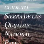 Sierra de las Quijadas National Park Argentina