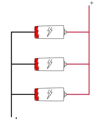 3 campervan batteries parallel wiring diagram