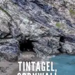 Pin image for things to do in Tintagel Cornwall England