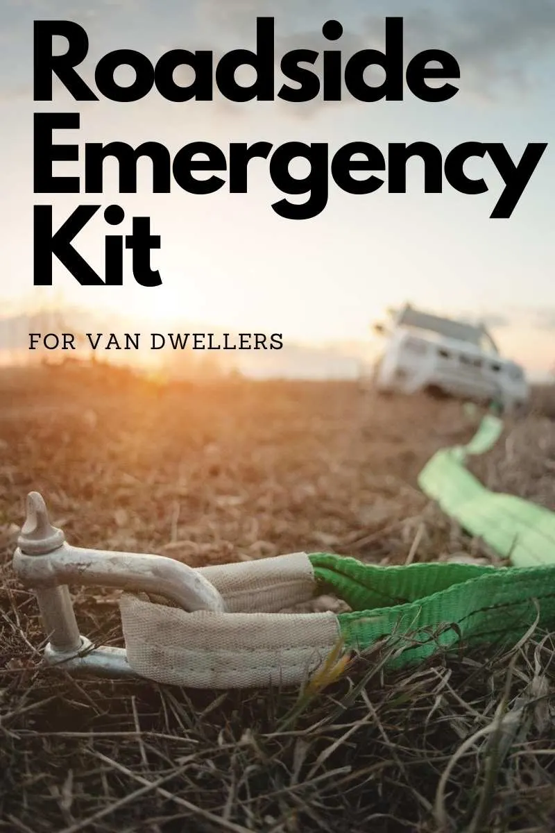 Pin image Roadside Emergency Kit for RVs and campervans