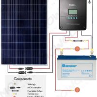 12v Solar Panel Wiring Diagrams for RVs, Campers, Van’s & Caravans