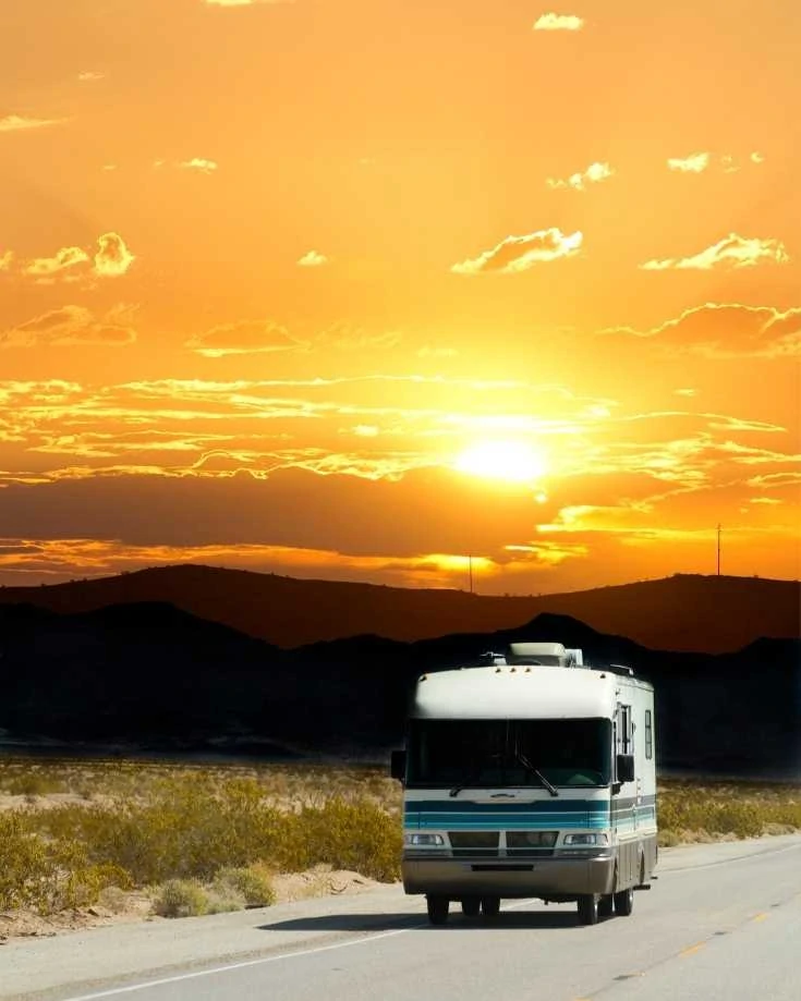 An RV in summer doesn't need a heating system