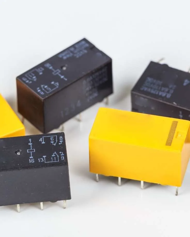 relays for DC circuits need to be sized to the components they operate