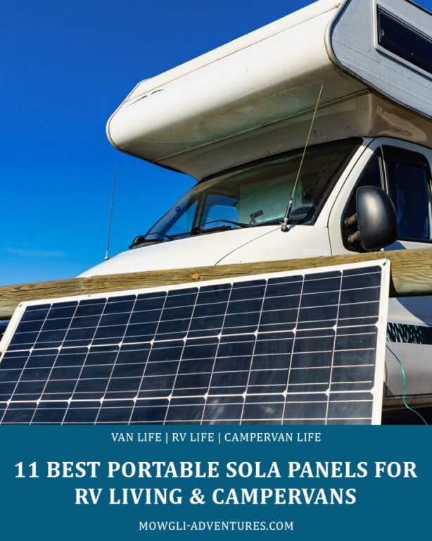 Best Portable Solar Panels for RV Living & Campervans in 2023