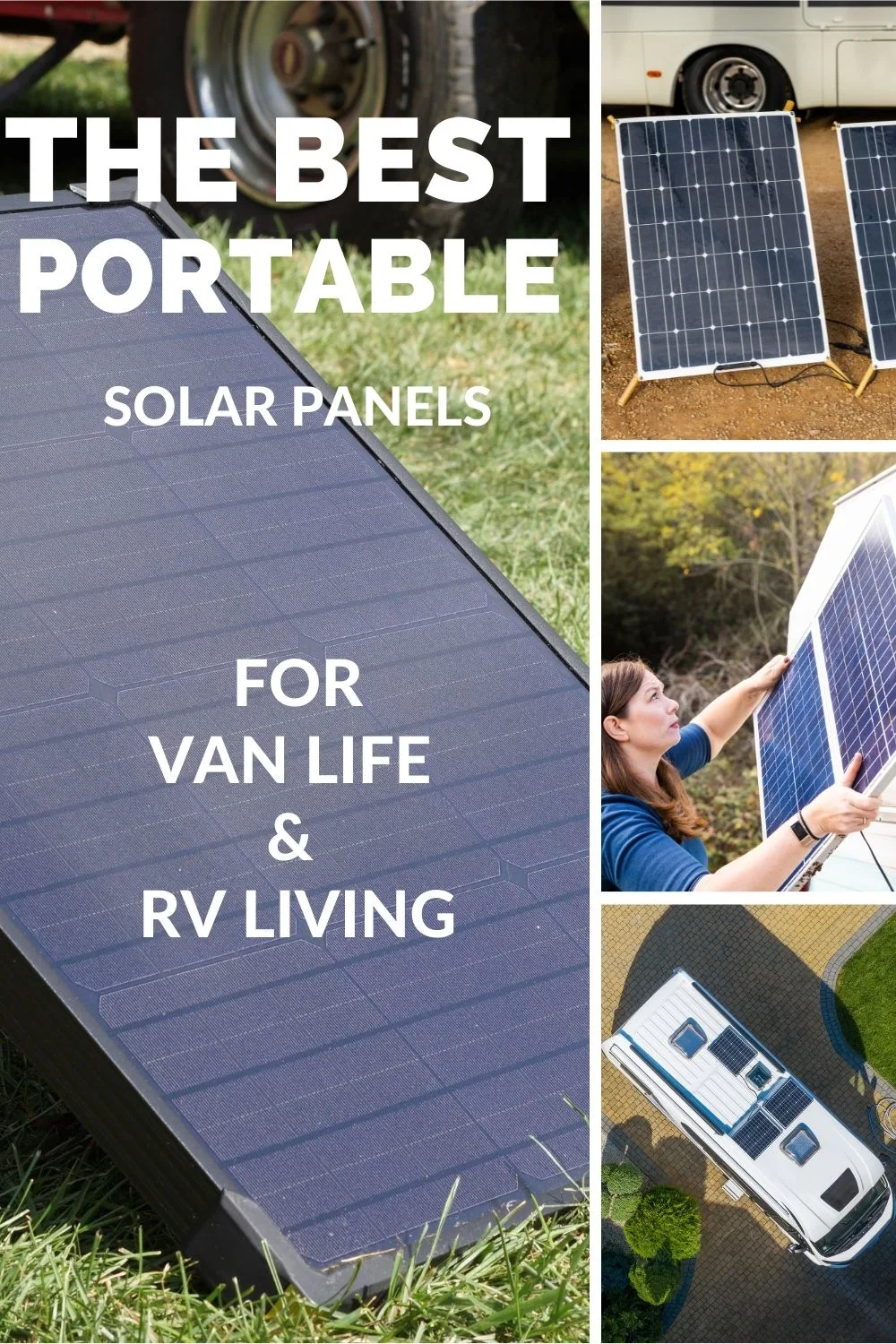 the best portable solar panels for RV living