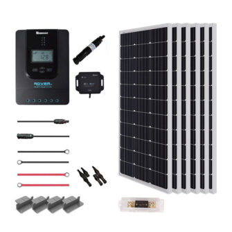600w Solar Panel Kit for RV & Campervans Including Wiring Diagrams