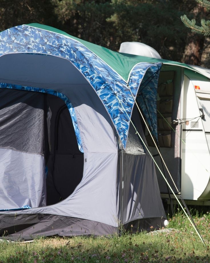 10 Plastic Groundsheet Pegs Camping Tents Caravan Campervan Awning 