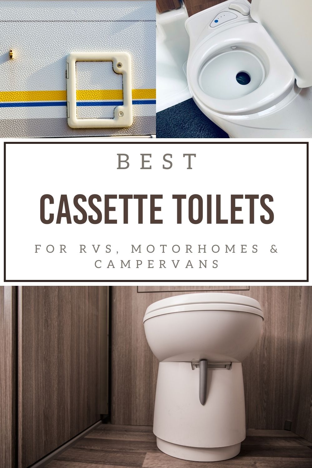 cassette toilet for rv and campervans on pinterest