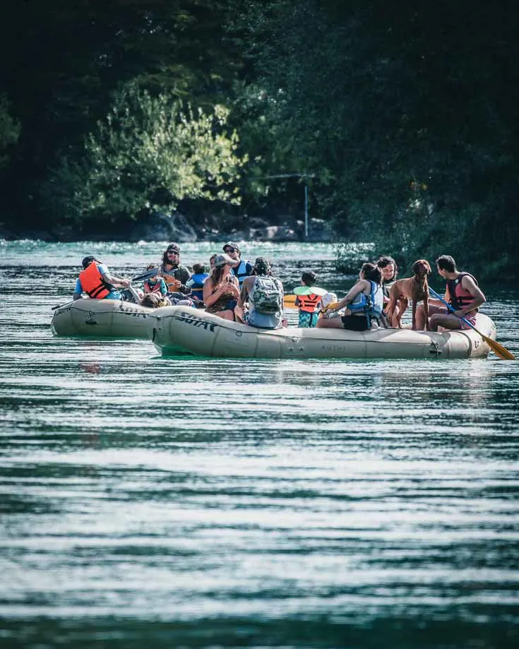 rafting experiences on espolon river