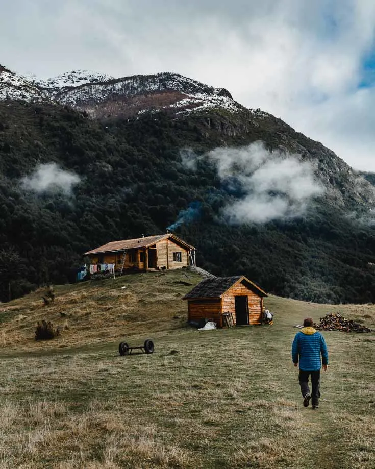 exploring the rural side of Patagonia in the countryside around futaleufu
