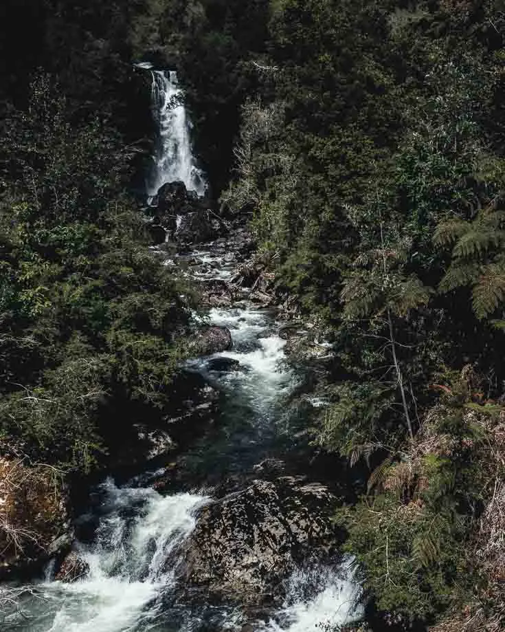 Waterfalls in Queulat National Park