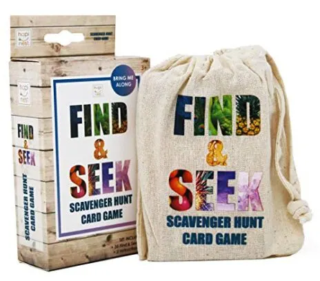 Find and Seek Scavenger Hunt Card Game