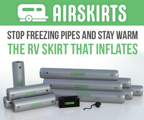 Airskirts Inflatable RV Skirting tubes
