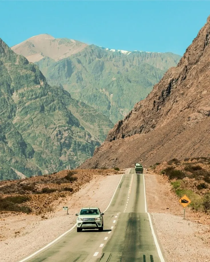 Roads in Mendoza province