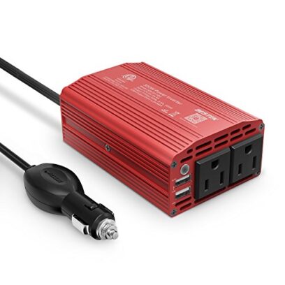 BESTEK 300W Power Inverter DC 12V to 110V AC Car Inverter with 4.2A Dual USB Car Adapter image attachment (large)