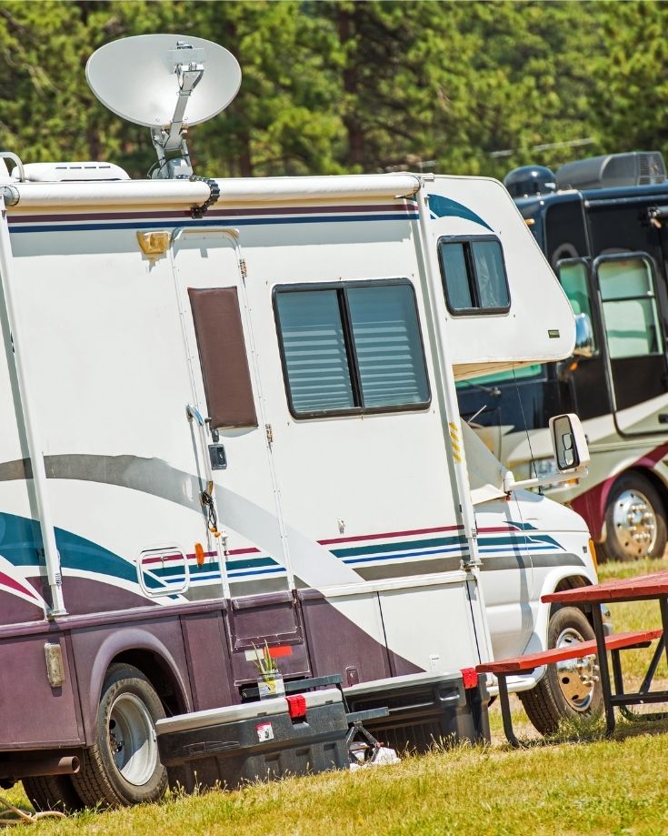 Portable Satellite Dishes for RVs (roof mounted)