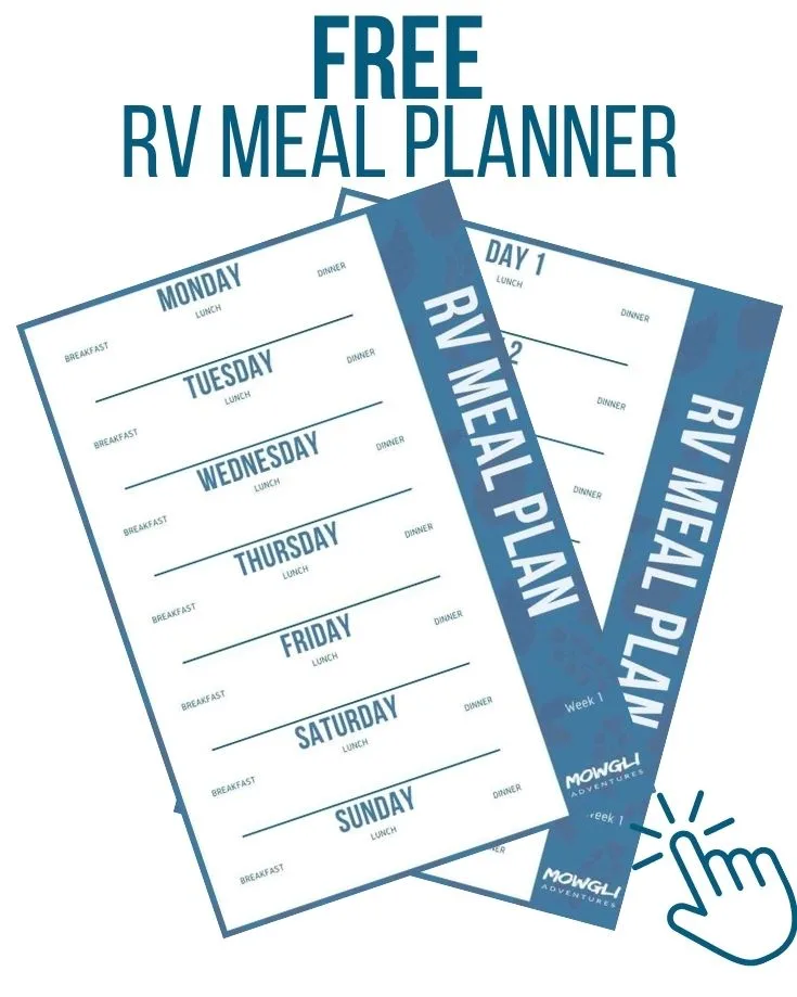 Free RV Meal Planner