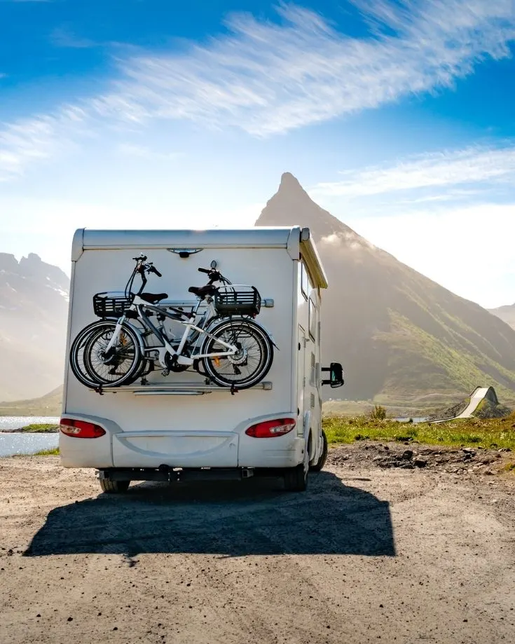 Using bikes to get around can help avoid driving the RV everywhere