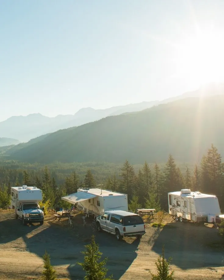 motorhome and RV classes