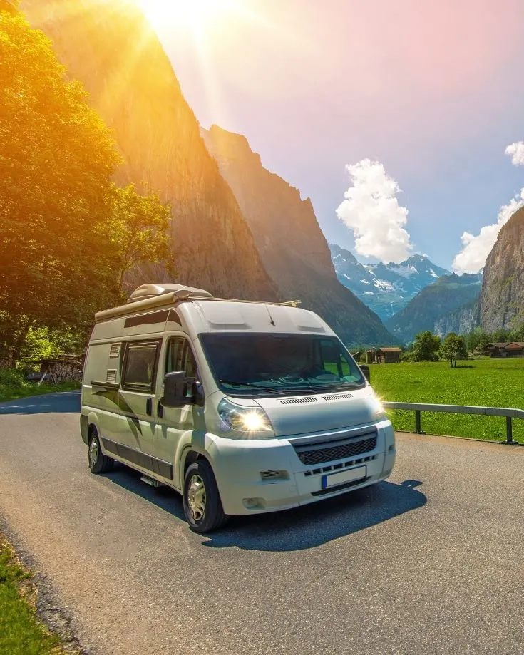 Class B motorhomes are based on cargo vans