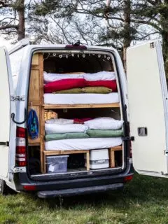 small van bed ideas