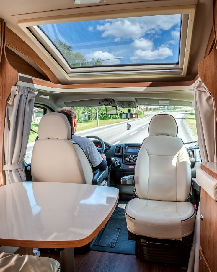 Driving comfort and convenience of RVs is better than in travel trailers