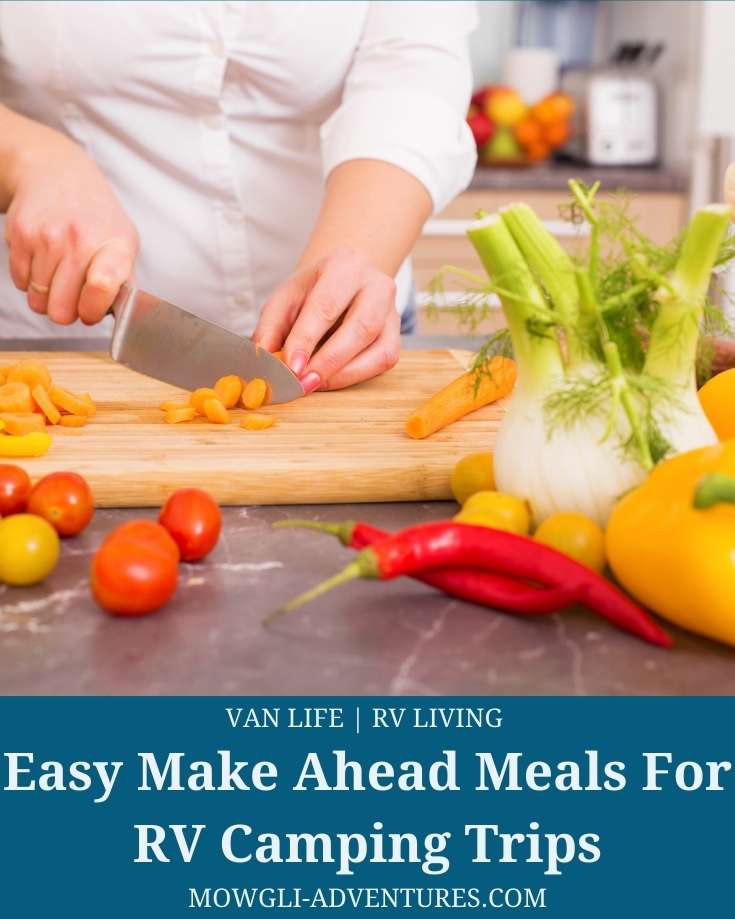 Easy Make Ahead Meals For RV Camping Trips