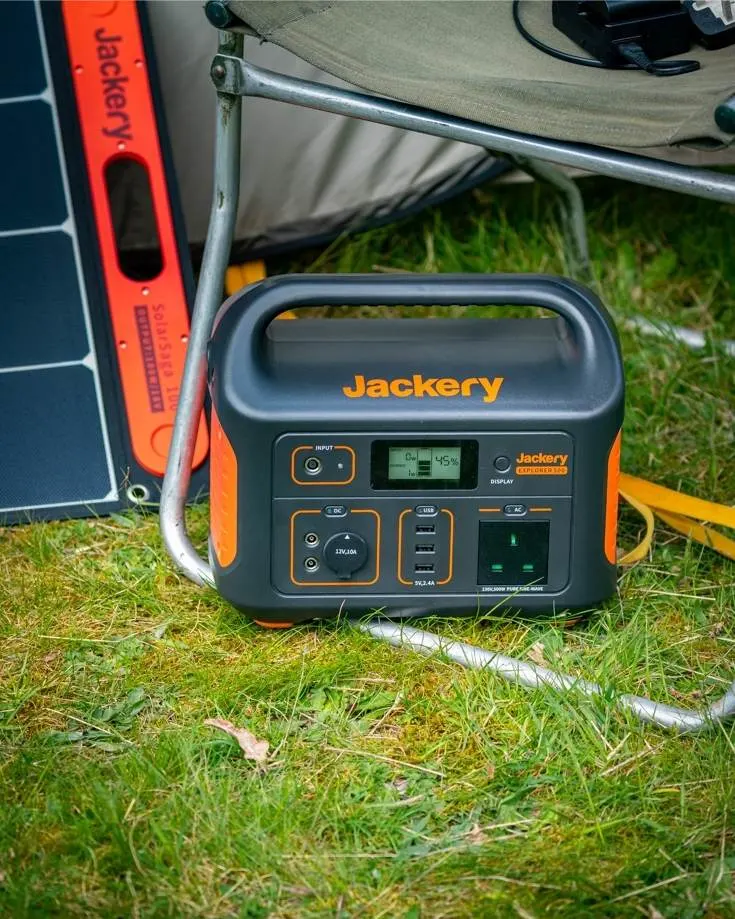 Jackery 500 Solar Generator Review Camping Weekend