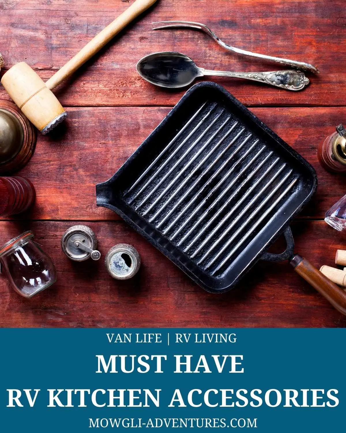 RV Kitchen Accessories - Essentials and Must Haves