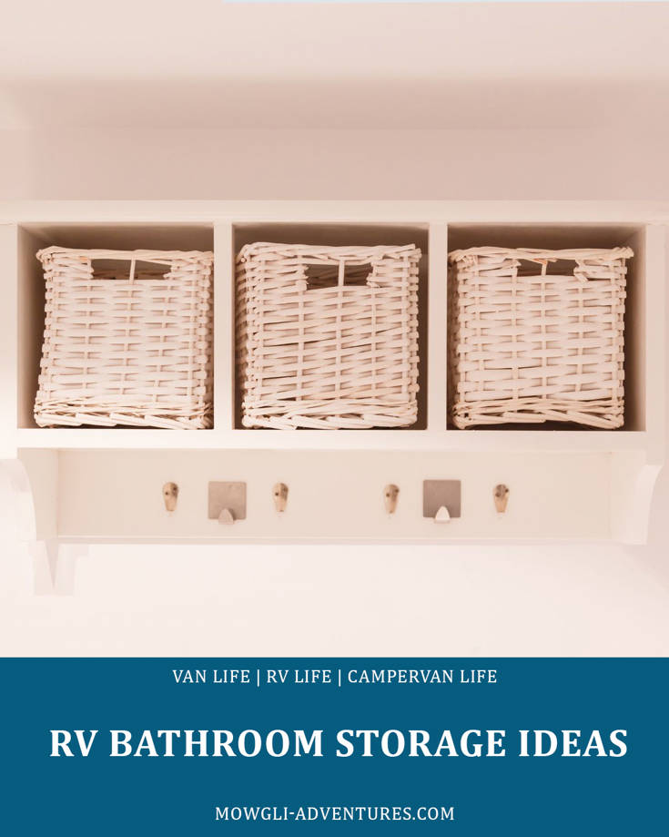 rv bathroom storage ideas cover