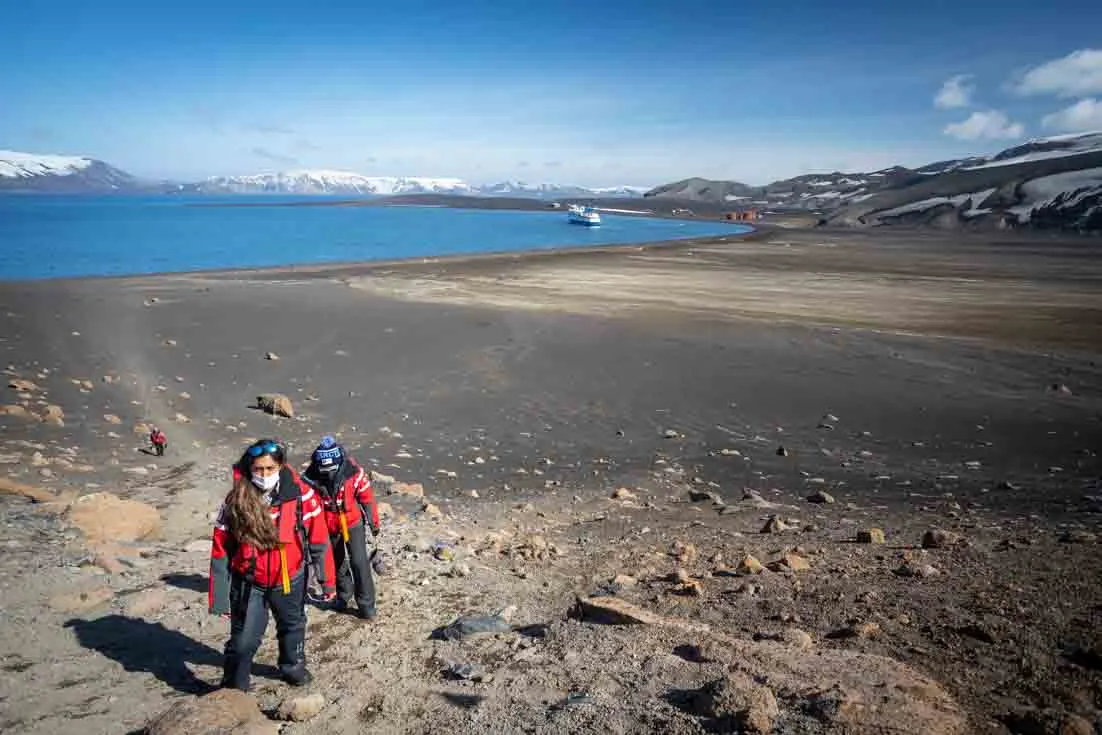 Beautiful Pictures Of Deception Island on the Antarctic Peninsula