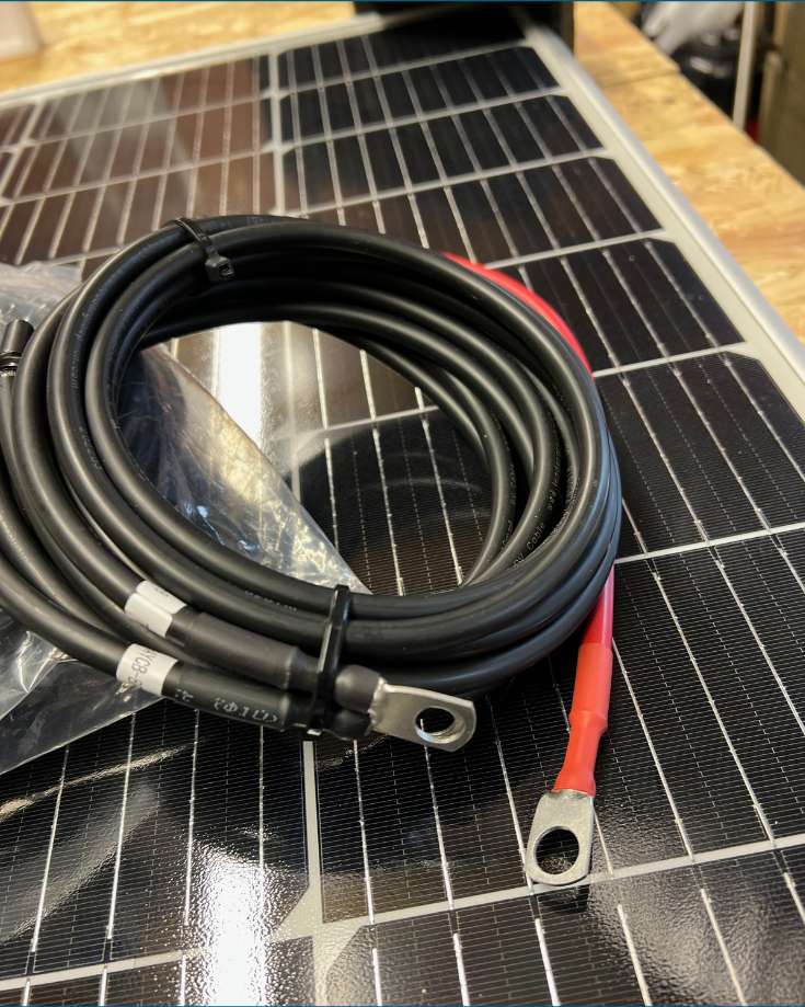 solar cable for connecting the Renogy 400w solar panel kit